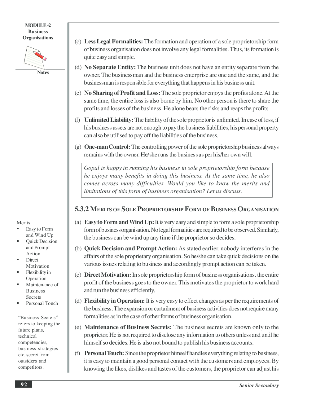 CBSE UGC NET : Forms Of Business Organisation (Commerce) - Page 5