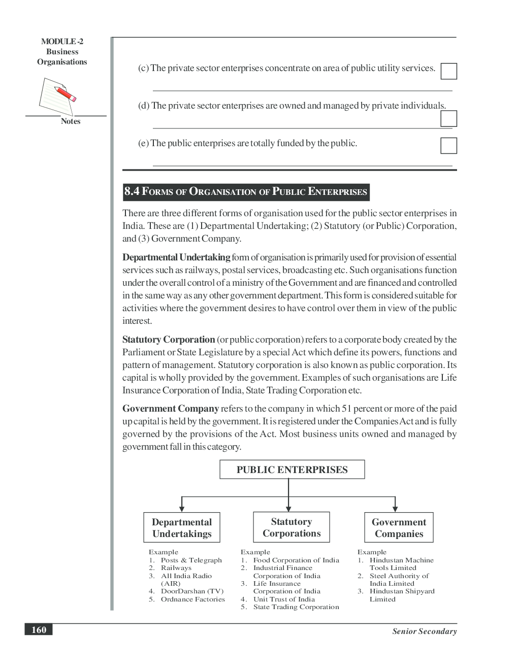 CBSE UGC NET : Public Sector Enterprises (Commerce) - Page 5
