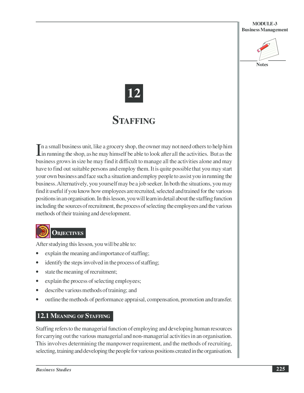 CBSE UGC NET : Staffing (Commerce) - Page 2