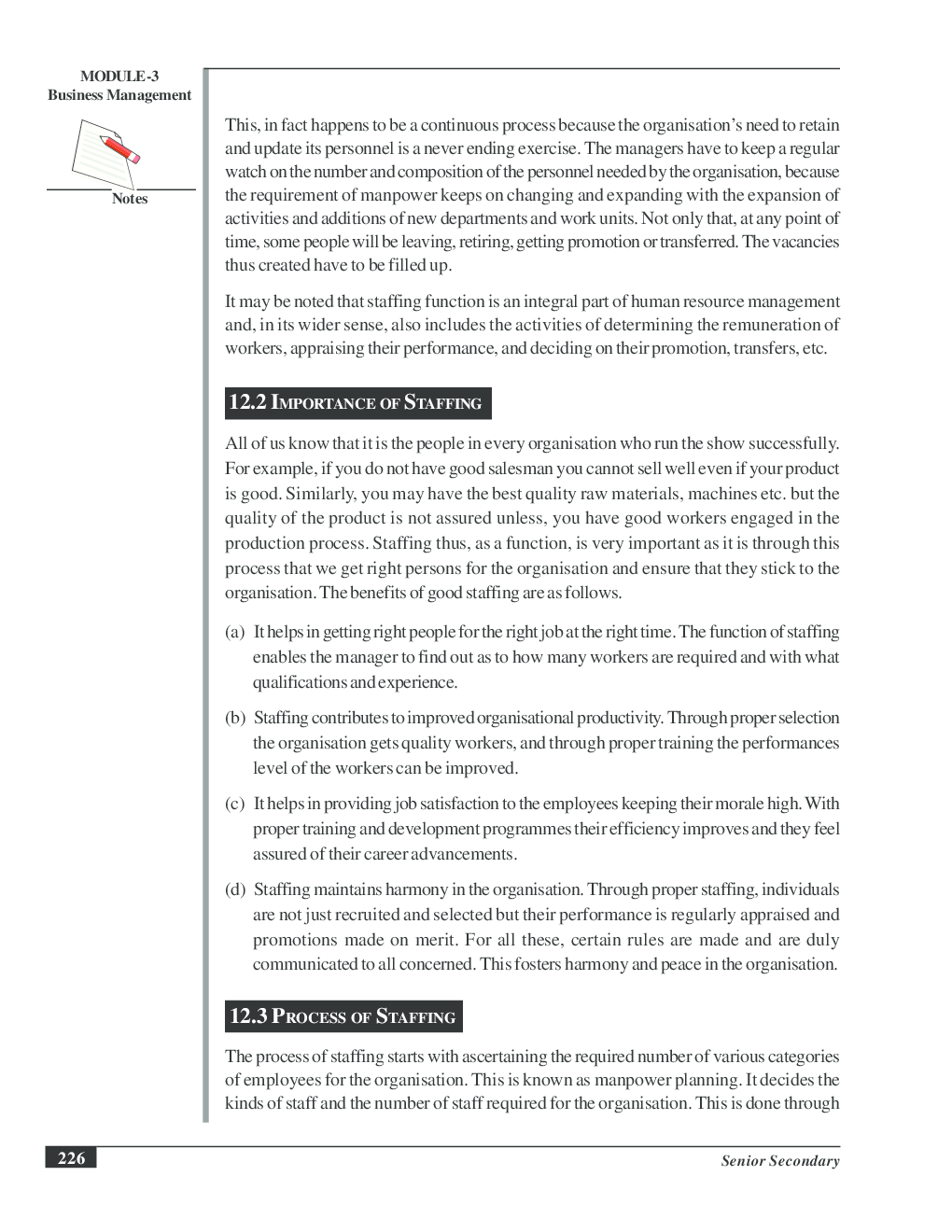 CBSE UGC NET : Staffing (Commerce) - Page 3