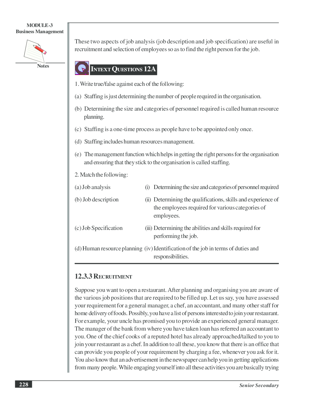 CBSE UGC NET : Staffing (Commerce) - Page 5
