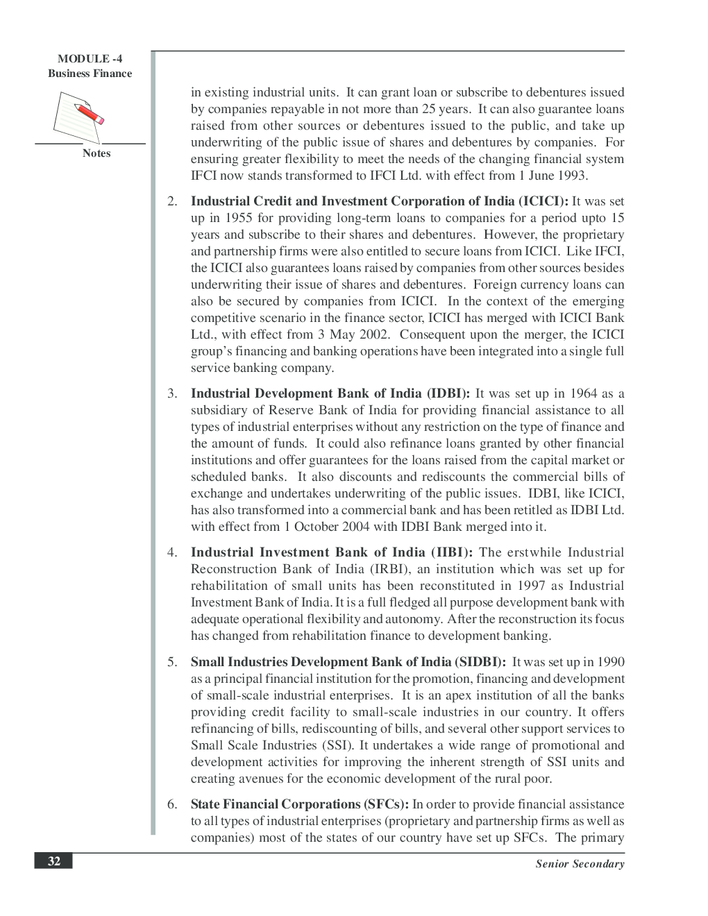 CBSE UGC NET : Sources Of Long Term Finance (Commerce) - Page 5