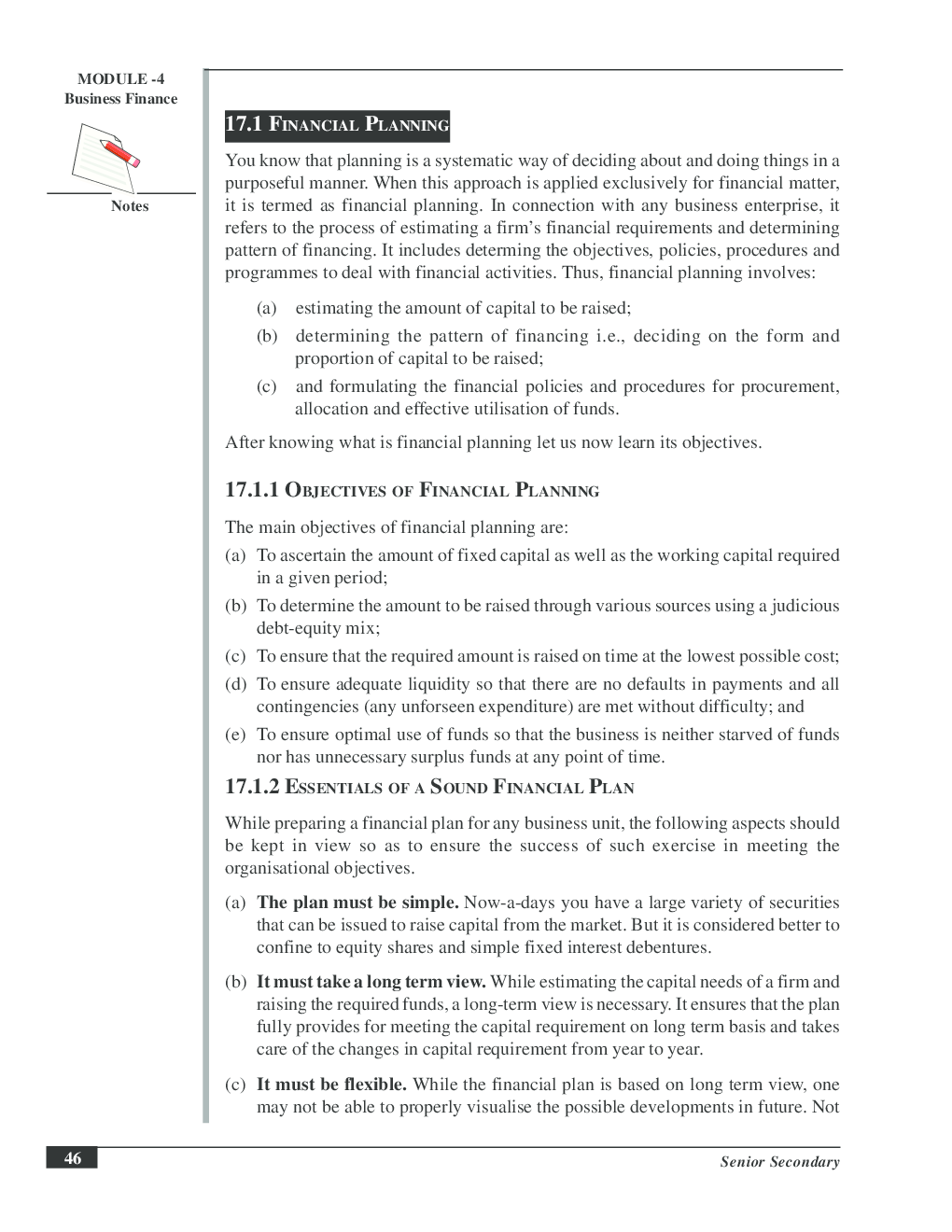 CBSE UGC NET : Financial Planning (Commerce) - Page 3