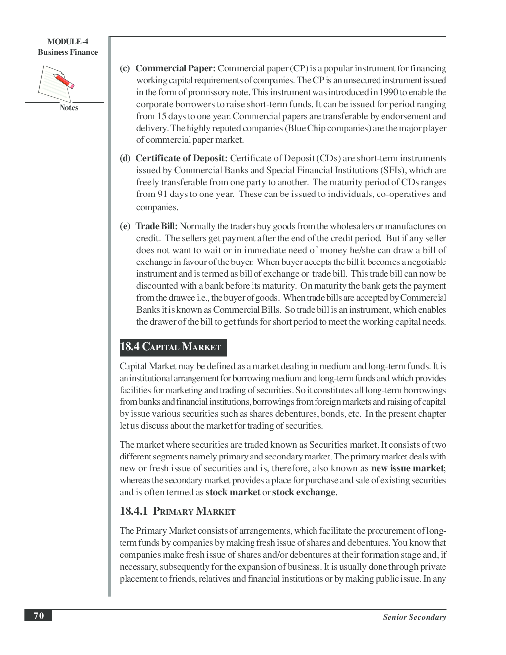 CBSE UGC NET : Indian Financial Market (Commerce) - Page 5