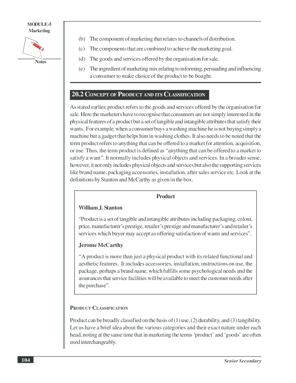 CBSE UGC NET : Marketing-Mix (Commerce) - Page 5