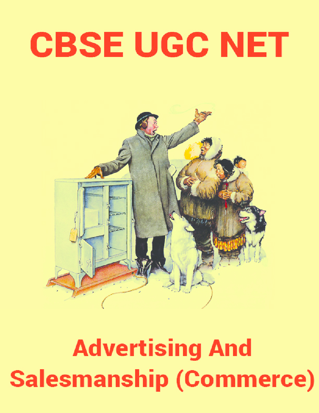 CBSE UGC NET : Advertising And Salesmanship (Commerce) - Page 1