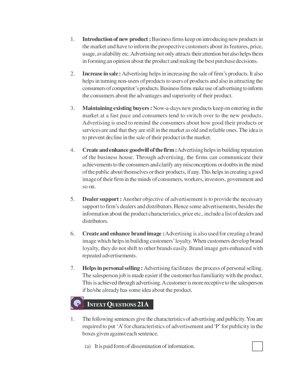 CBSE UGC NET : Advertising And Salesmanship (Commerce) - Page 5