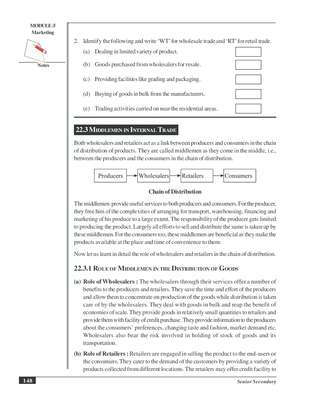 CBSE UGC NET : Internal Trade (Commerce) - Page 5