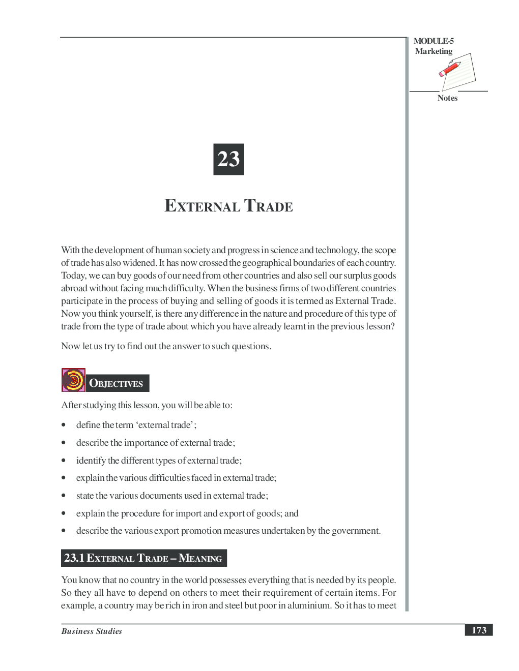 CBSE UGC NET : External Trade (Commerce) - Page 2