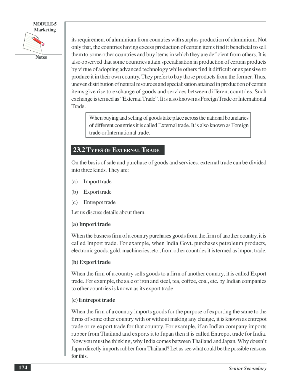 CBSE UGC NET : External Trade (Commerce) - Page 3