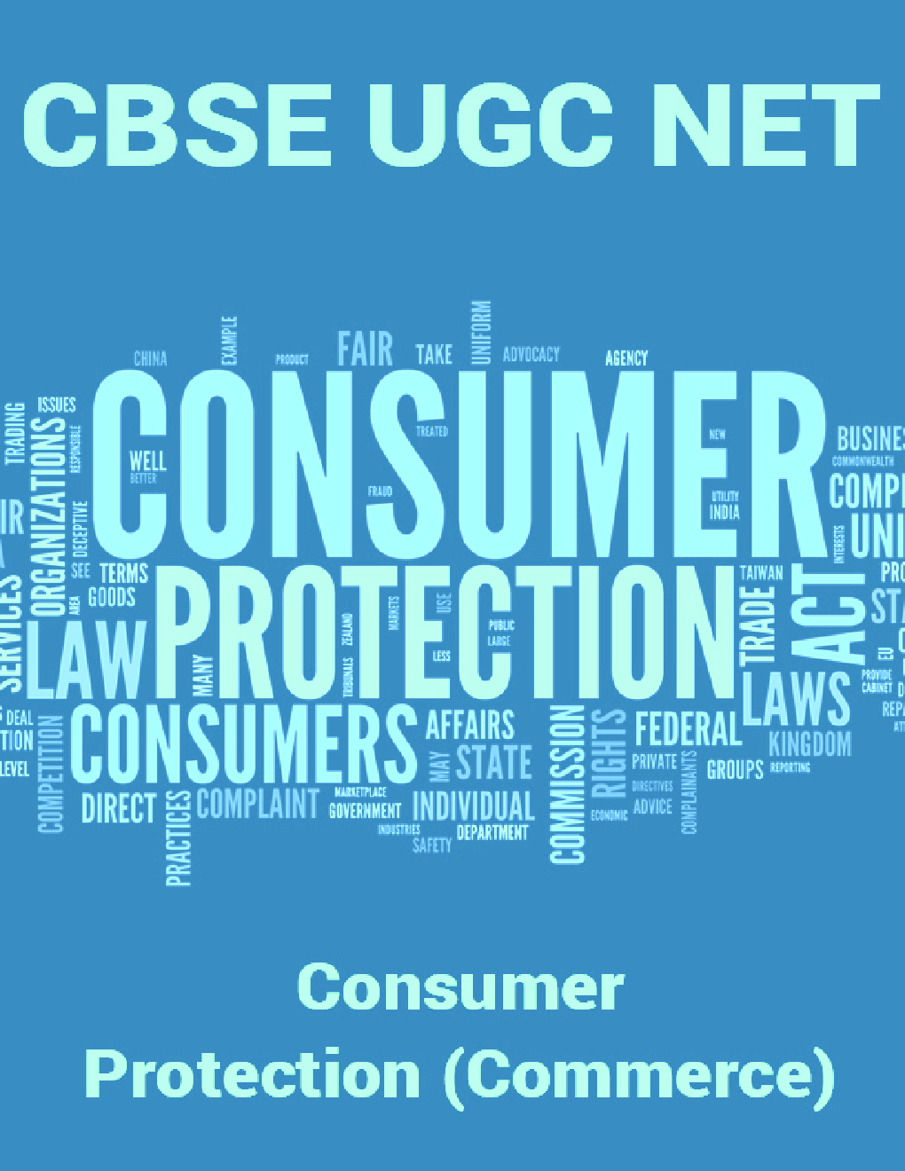 CBSE UGC NET : Consumer Protection (Commerce) - Page 1