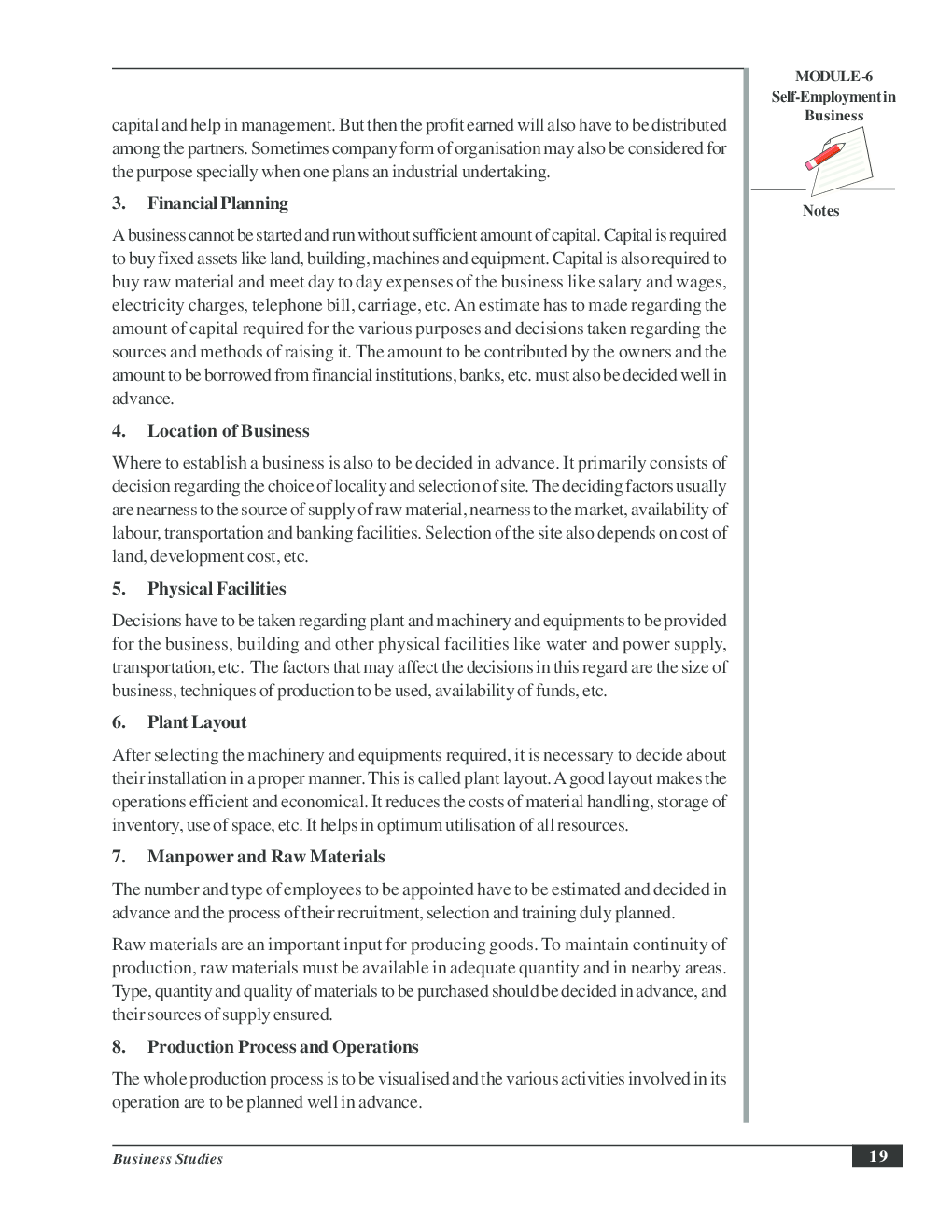 CBSE UGC NET : Setting Up A Small Business (Commerce) - Page 4