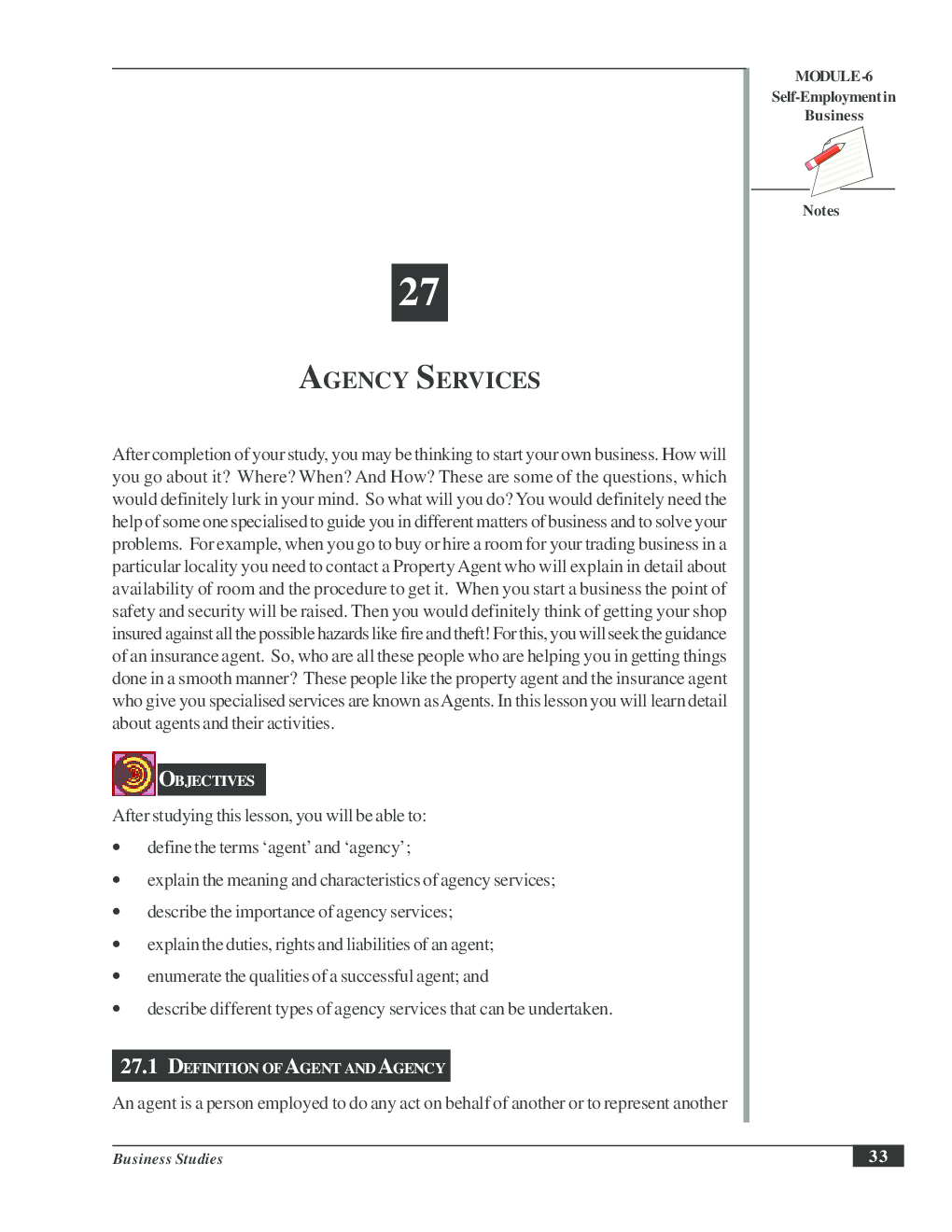 CBSE UGC NET : Agency Services (Commerce) - Page 2