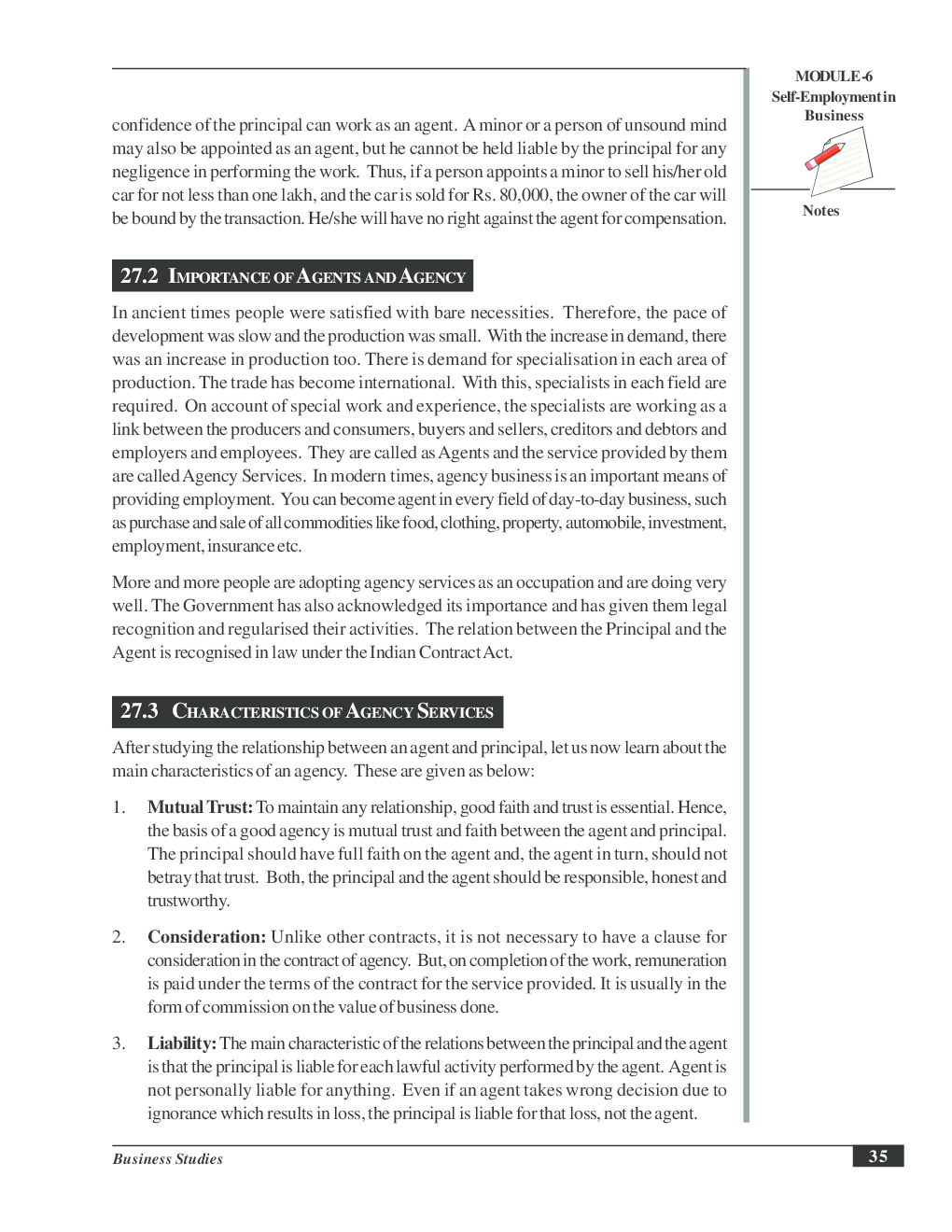 CBSE UGC NET : Agency Services (Commerce) - Page 4