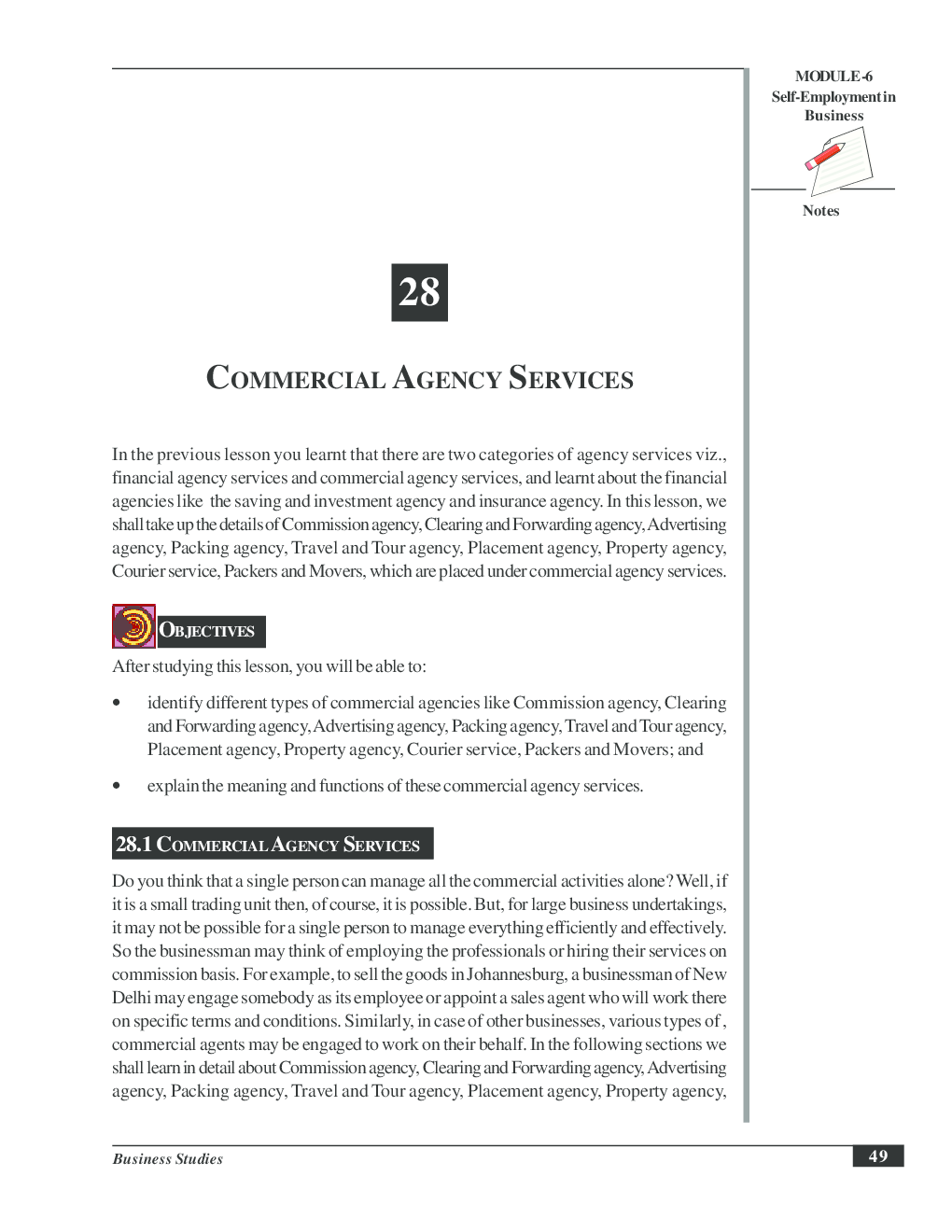 CBSE UGC NET : Commercial Agency Services (Commerce) - Page 2