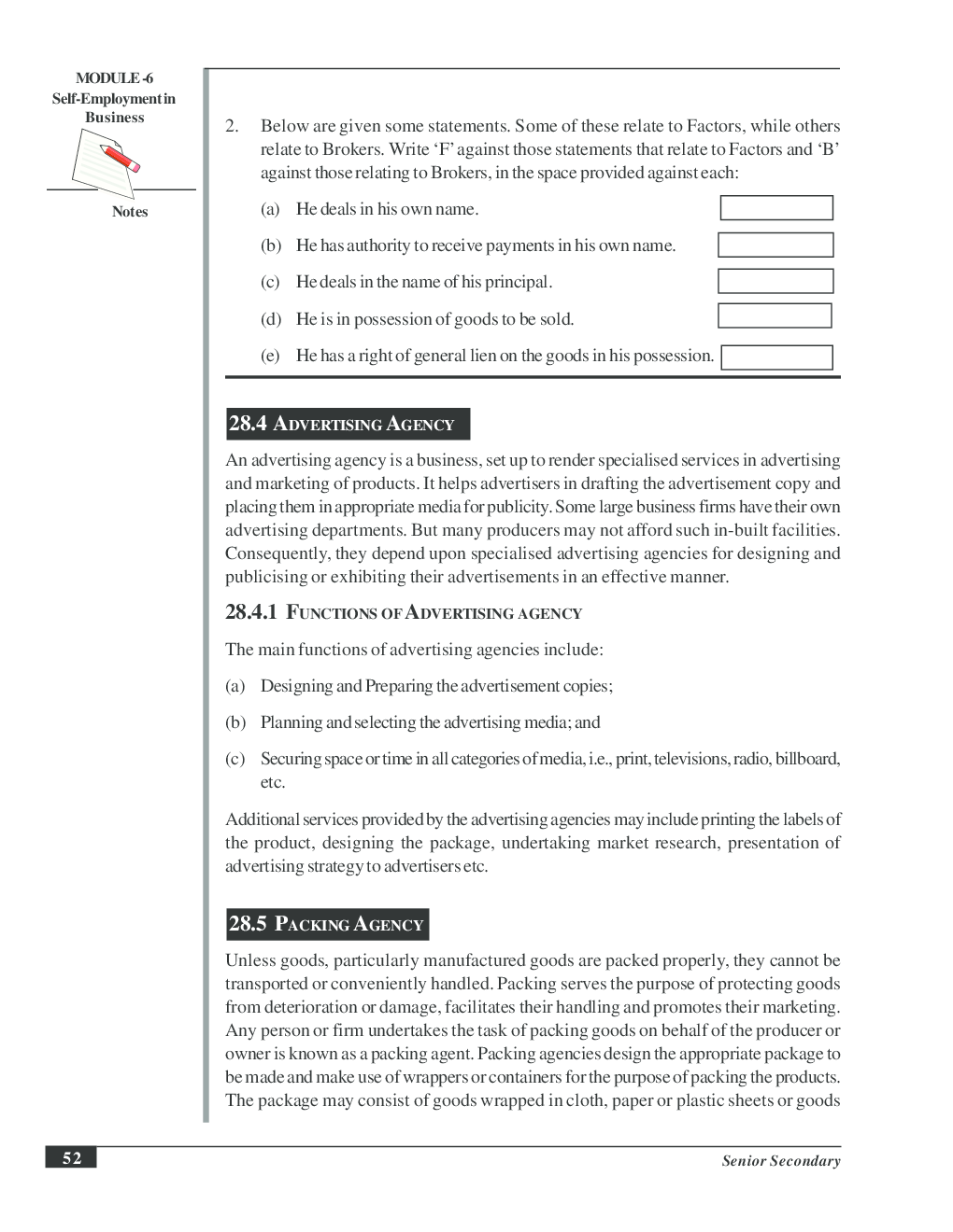 CBSE UGC NET : Commercial Agency Services (Commerce) - Page 5