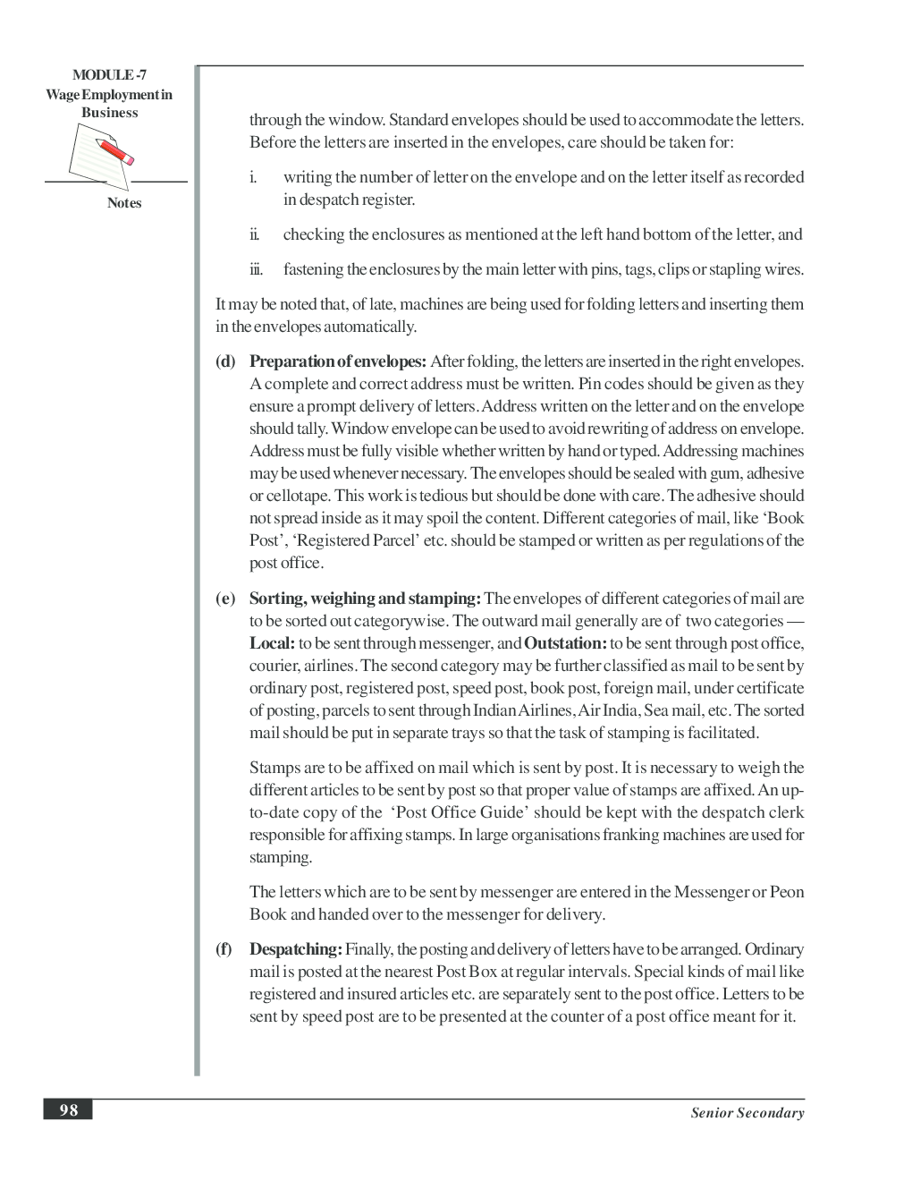 CBSE UGC NET : Major Office Activities (Commerce) - Page 5