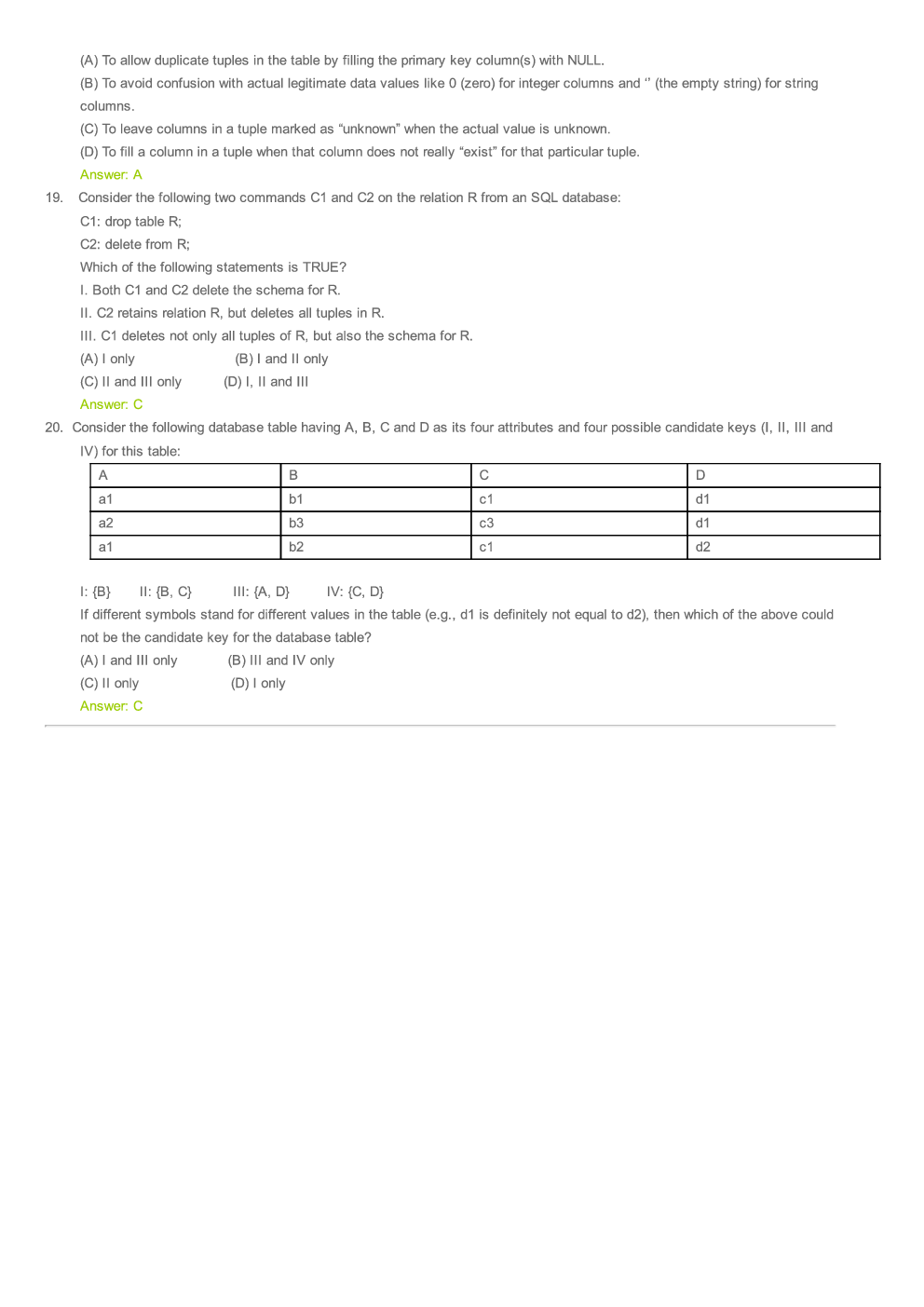 CBSE UGC NET Solved Computer Science Paper II 2016 (Jul-Aug) - Page 5