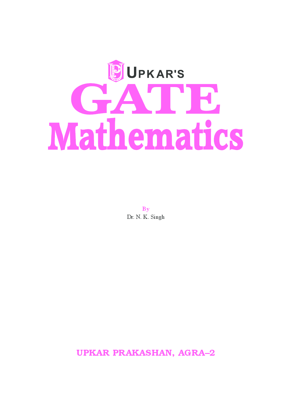 GATE Mathematics  - Page 2