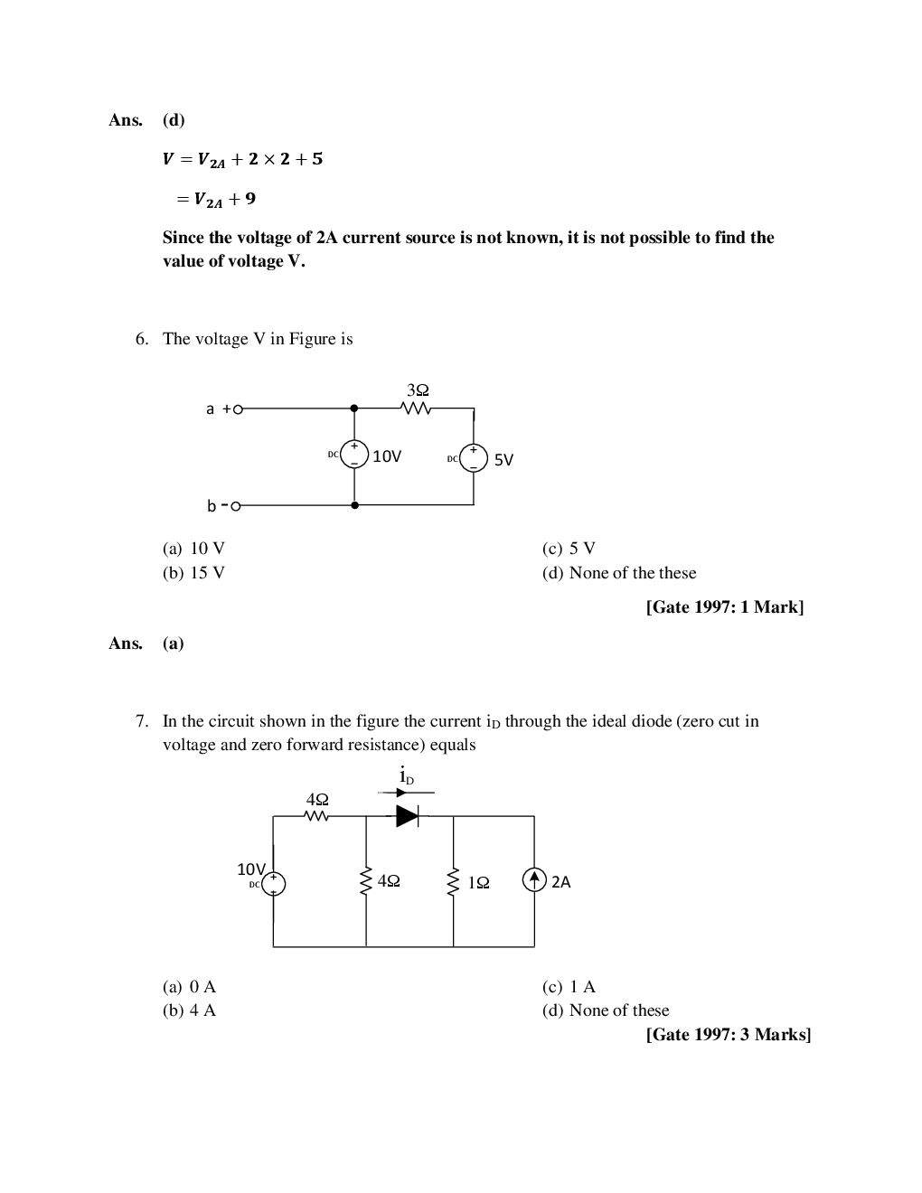 GATE Networks, Signals And Systems Objective Type Questions With Answers (Electronics Engineering) - Page 5