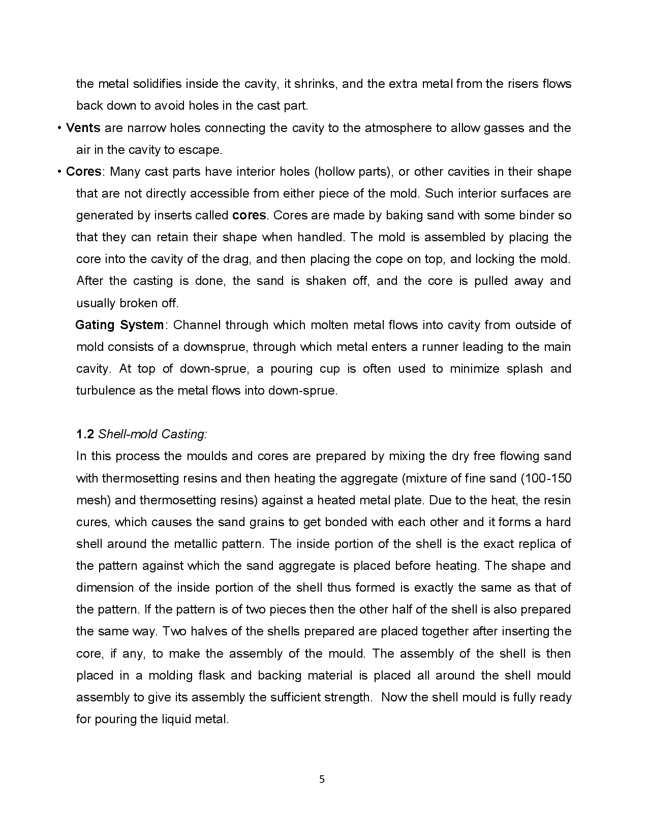 GATE Study Material Advanced casting and welding (Production And Industrial Engineering) - Page 5