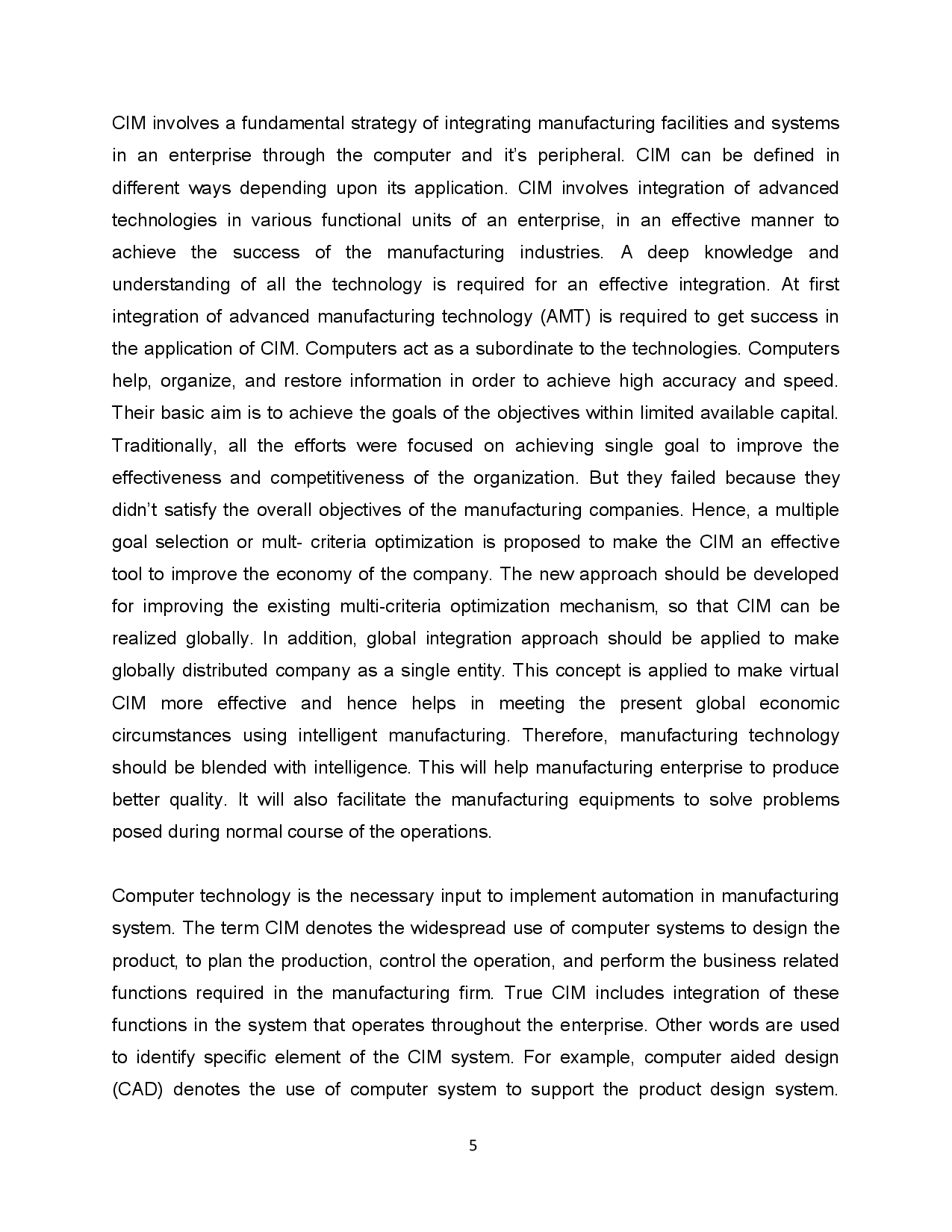 GATE Study Material Computer Integrated Manufacturing (Production And Industrial Engineering) - Page 5