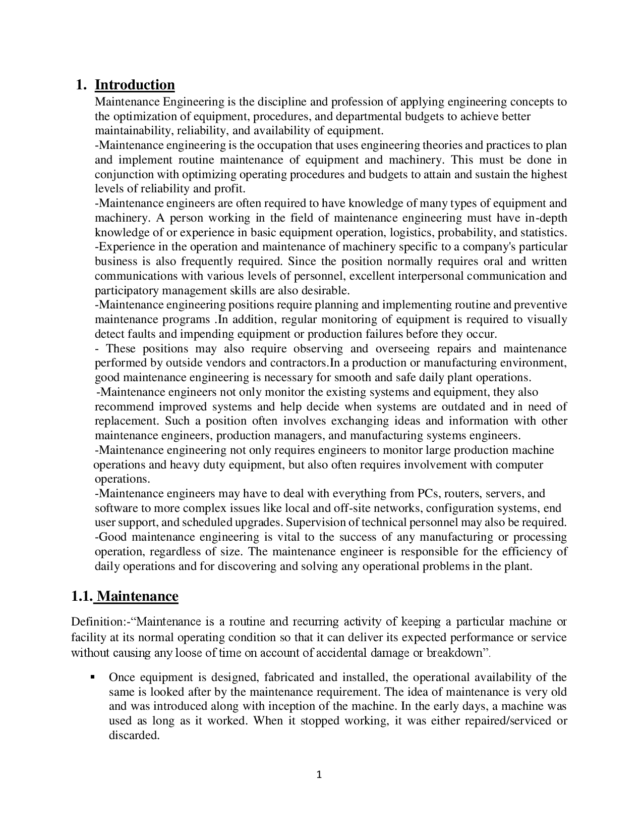 GATE Study Material Maintenance Engineering And Management (Production And Industrial Engineering) - Page 2