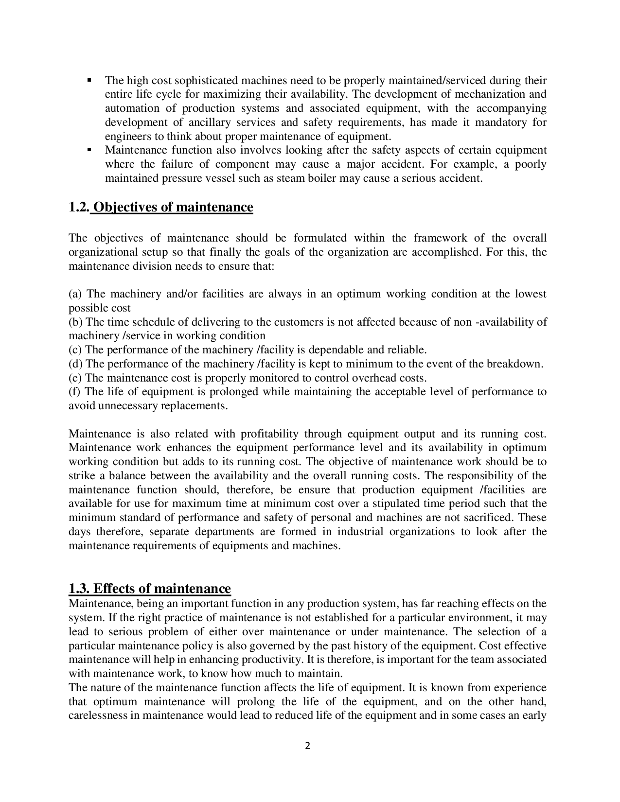 GATE Study Material Maintenance Engineering And Management (Production And Industrial Engineering) - Page 3