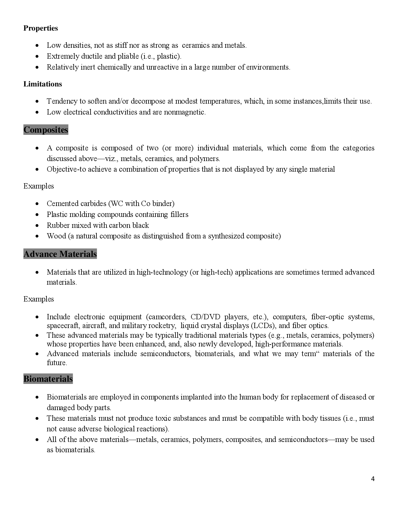 GATE Study Material Materials Engineering And Metallurgy (Production And Industrial Engineering) - Page 4