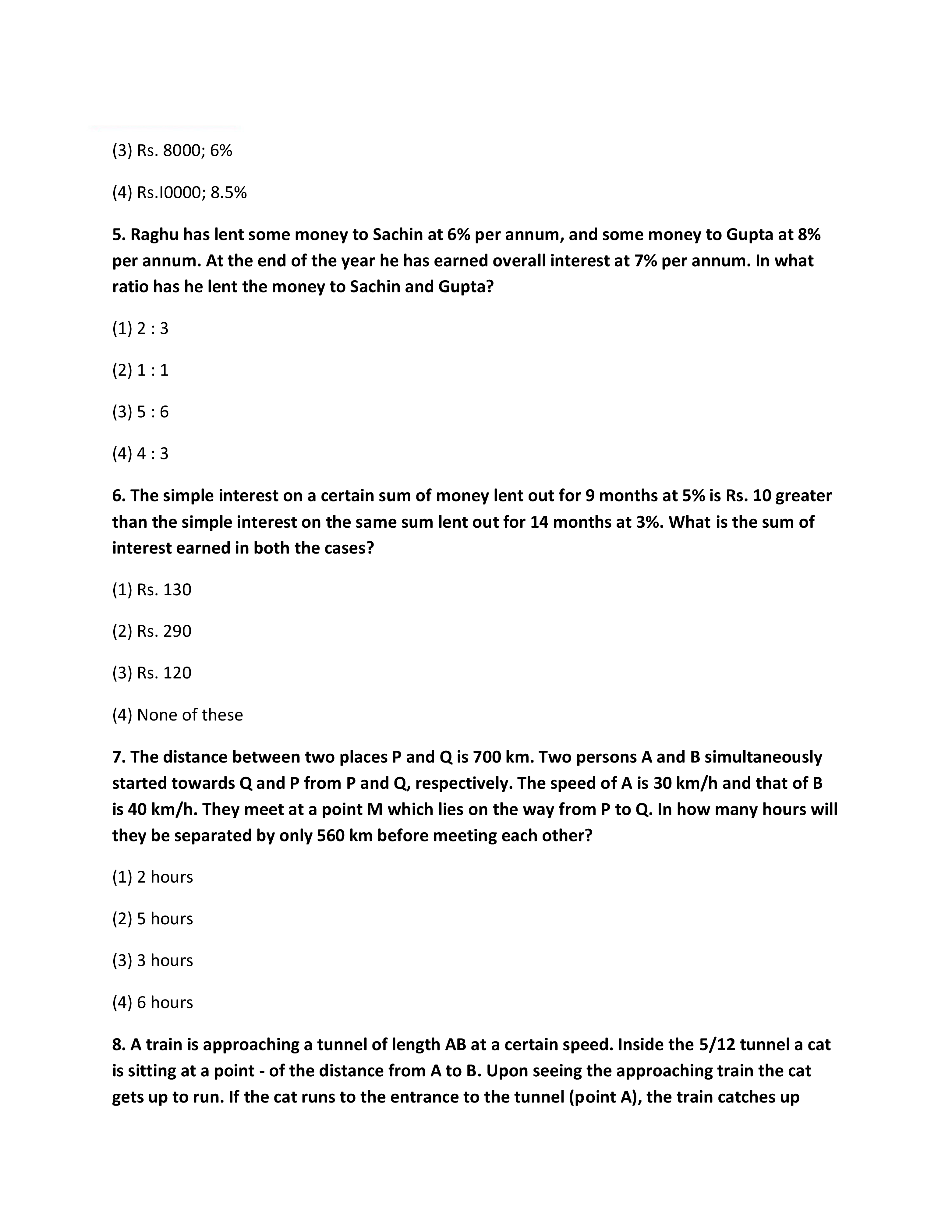 MAT Previous Year Question Paper With Solution 2012 - Page 3