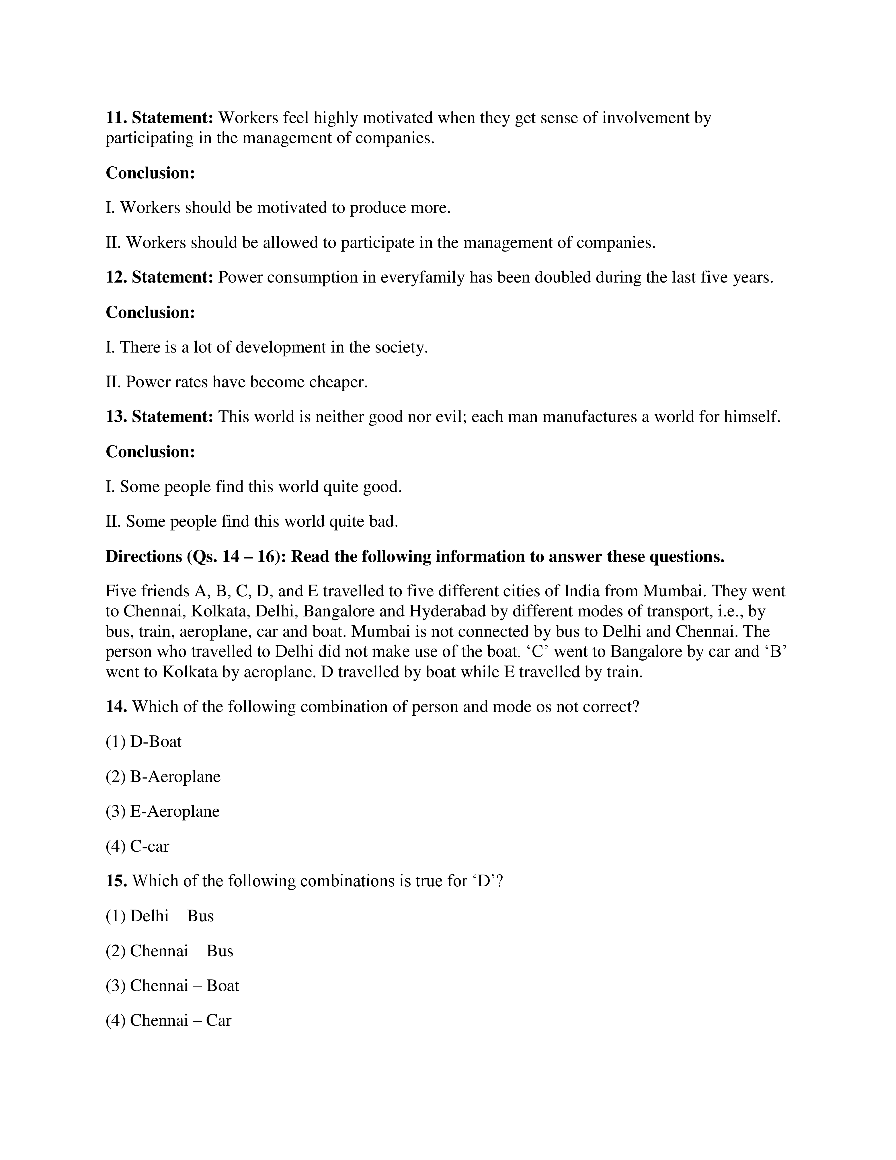 MAT Previous Year Question Paper With Solution 2013 - Page 4