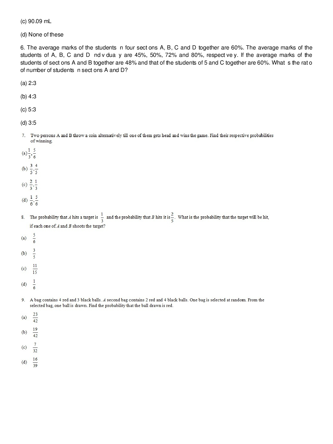 MAT Previous Year Question Paper With Solution 2015 - Page 3