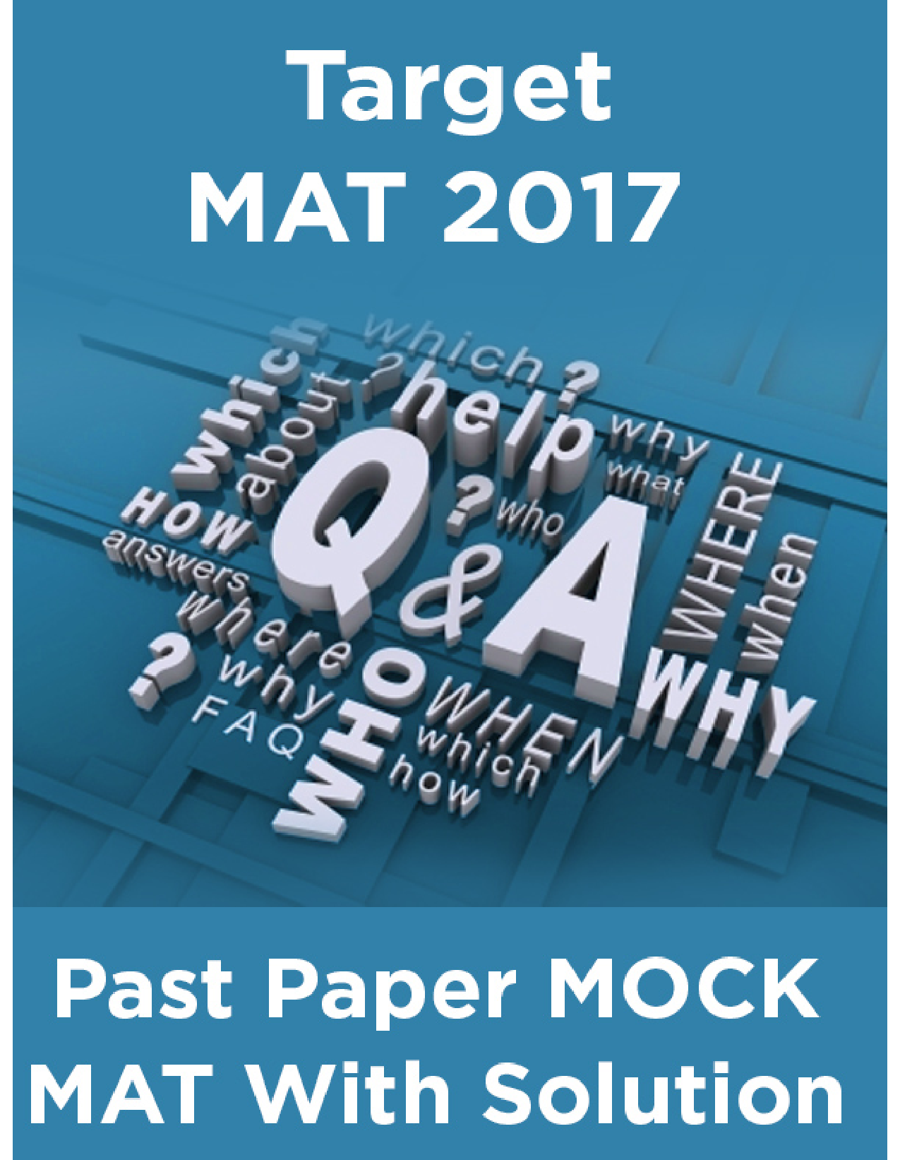 Target MAT 2017 Past Paper MOCK MAT With Solution - Page 1