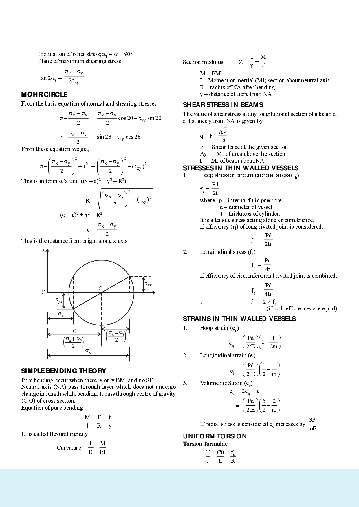 GATE Mechanics And Structural Analysis (Mechanical Engineering) Multiple Questions With Answer - Page 4