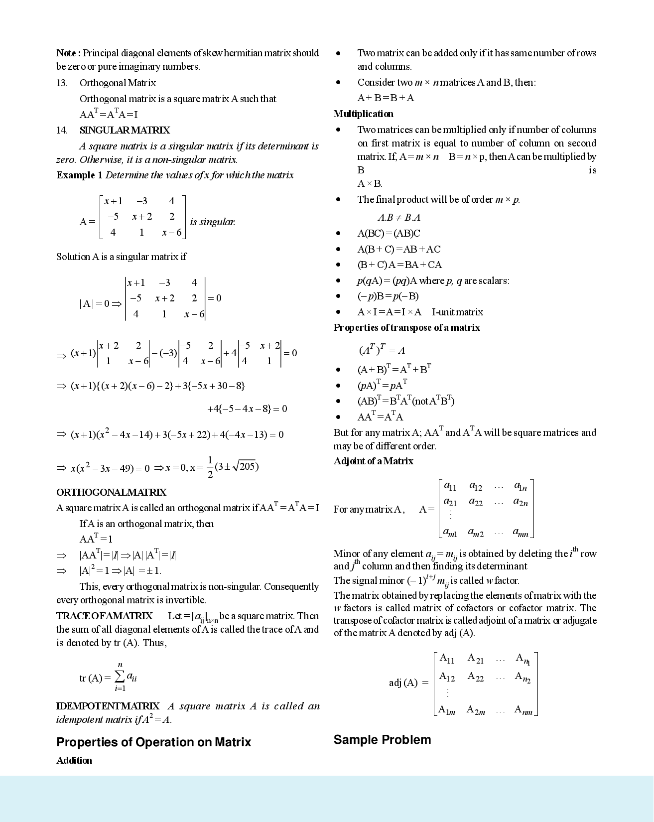GATE Quick Revision Notes With Solution For Engineering Mathematics - Page 3