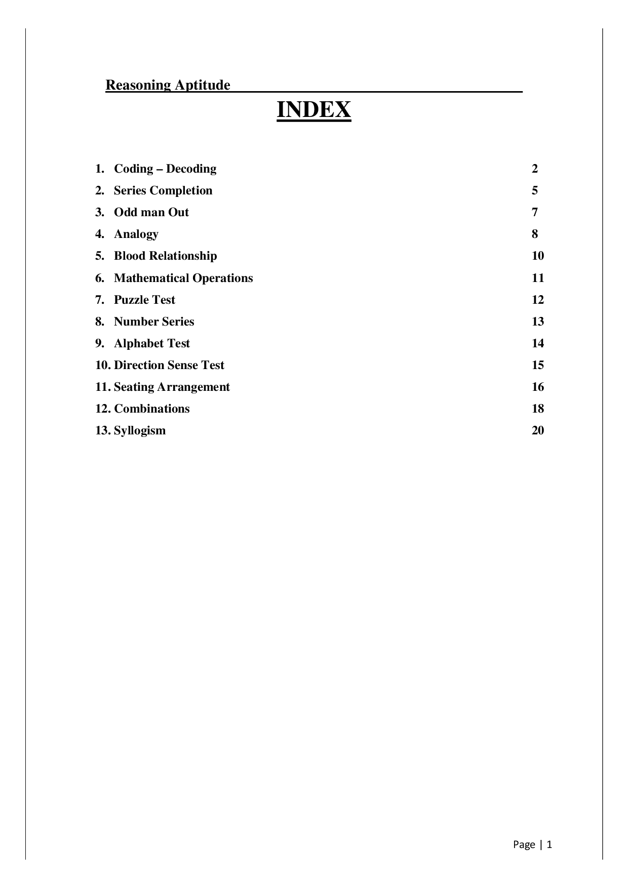 IBPS Study Material For verbal Reasoning - Page 2