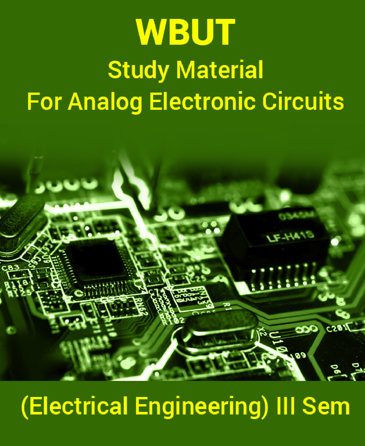 WBUT Study Material For Analog Electronic Circuits (Electrical Engineering) III Sem - Page 1