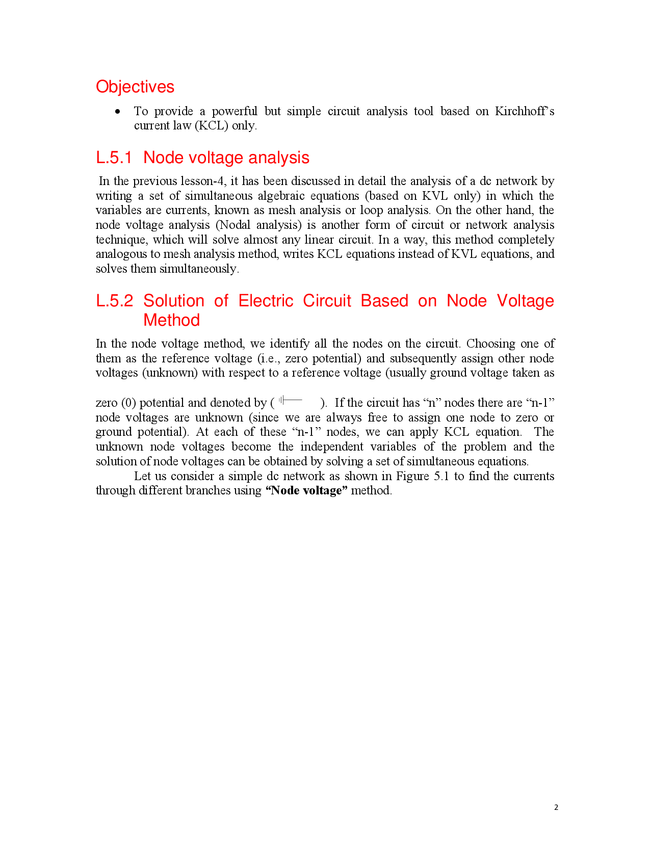 WBUT Study Material For Electric Circuit Theory (Electrical Engineering) III Sem - Page 3