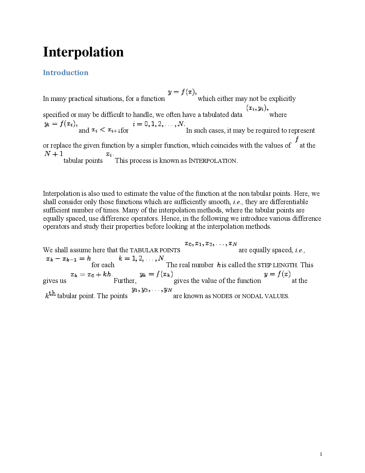 WBUT Study Material For Numerical Methods (Electrical Engineering) III Sem - Page 2
