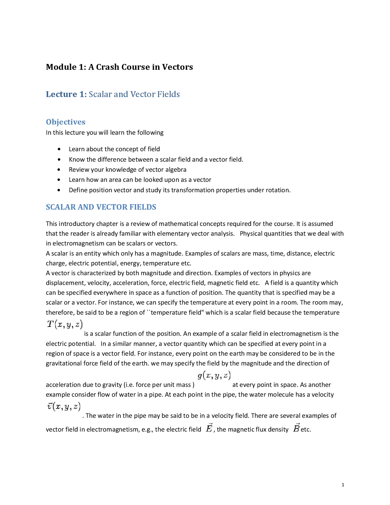 WBUT Study Material For Physics-2 (Mechanical Engineering) III Sem - Page 2