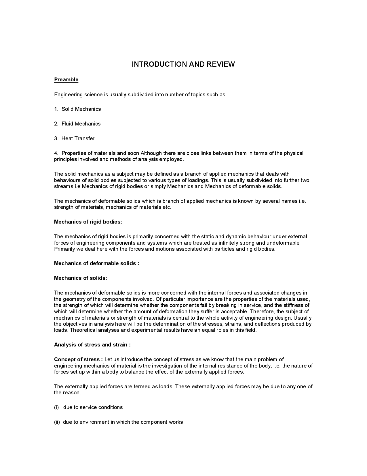 WBUT Study Material For Strengths of Materials (Mechanical Engineering) III Sem - Page 2