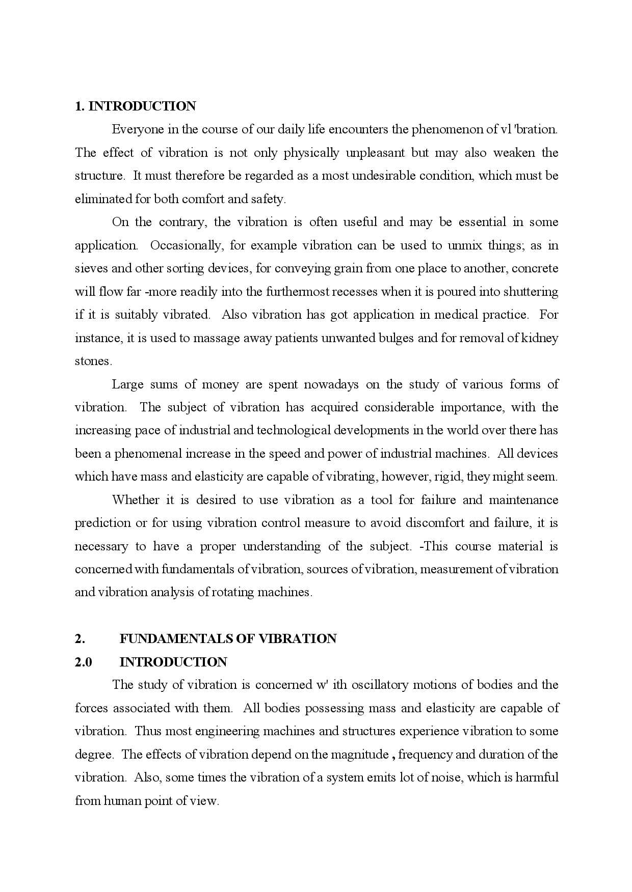 WBUT Study Material For Dynamics Of Machines (Mechanical Engineering) V Sem - Page 2