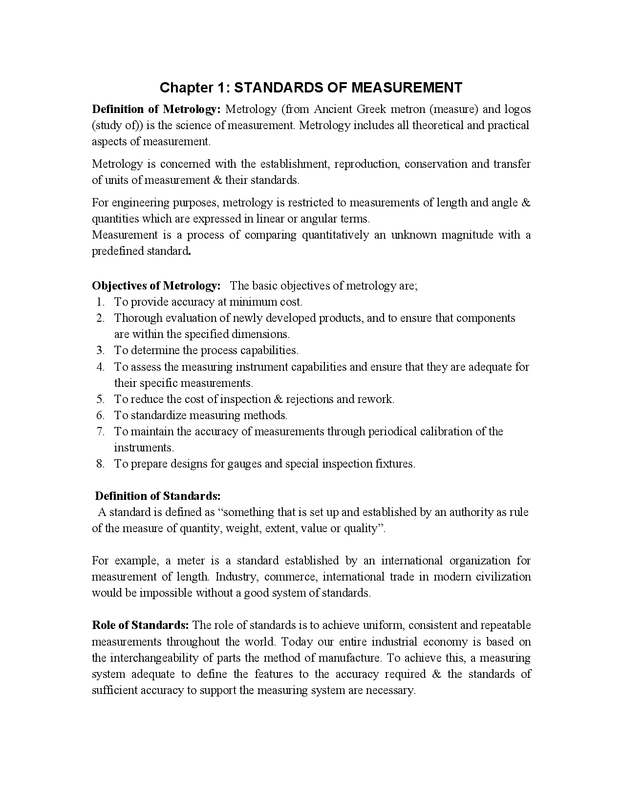 WBUT Study Material For Metrology And Measurement (Mechanical Engineering) V Sem - Page 2