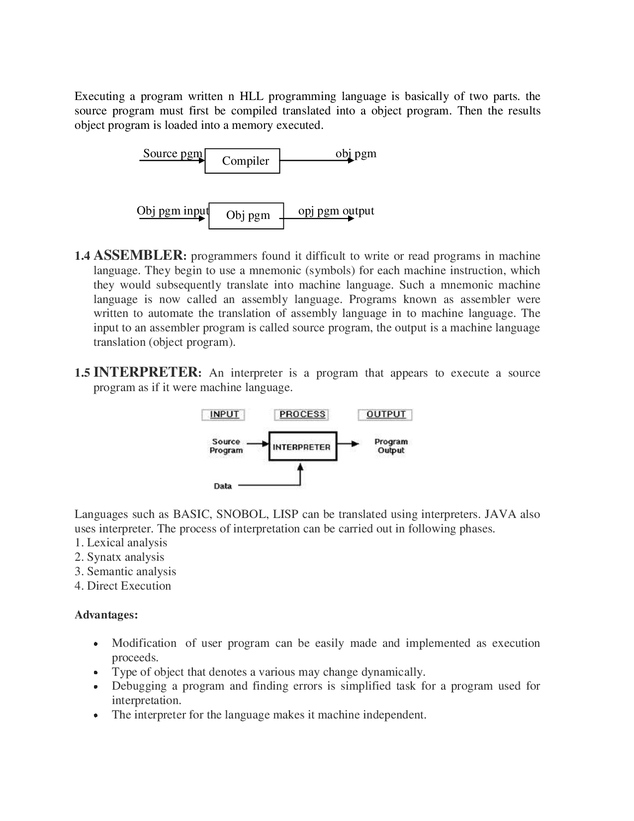 JNTU Study Material For Compiler Design (Computer Science Engineering) - Page 4