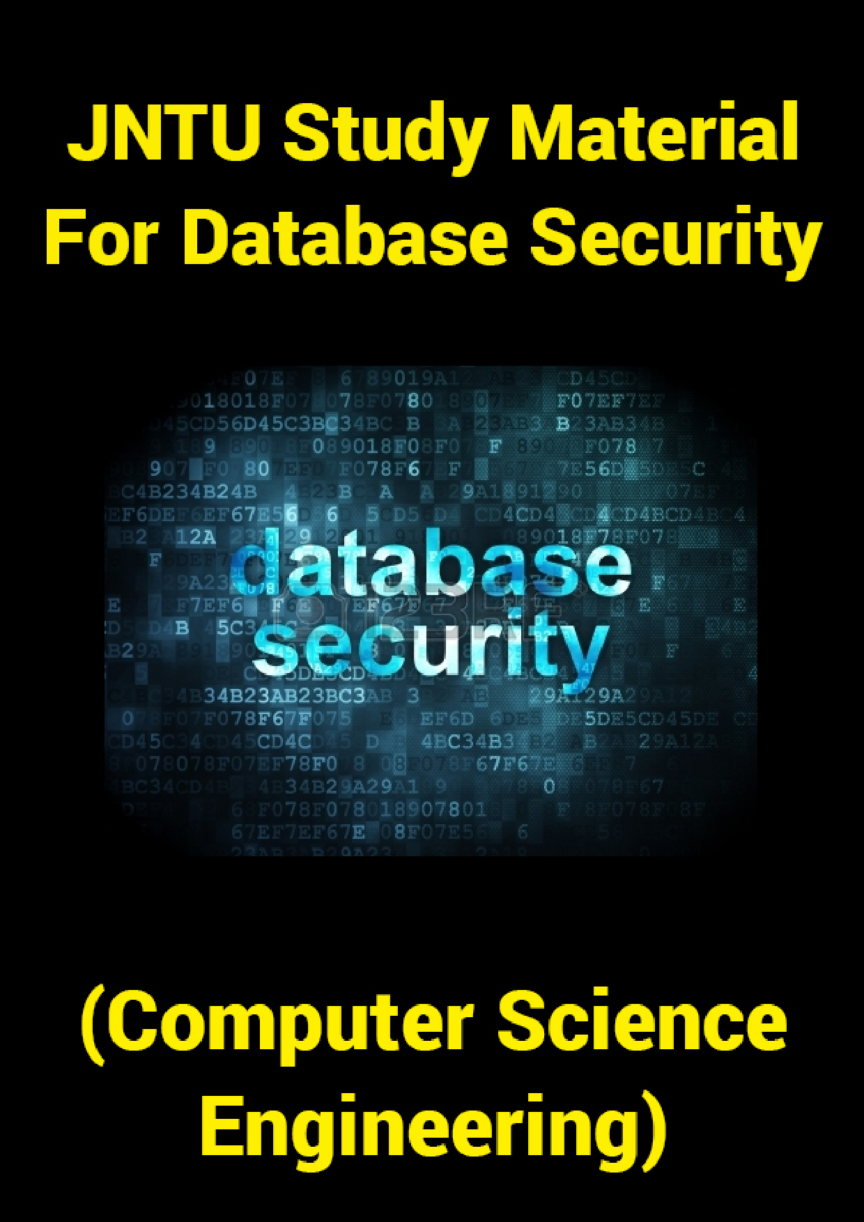 JNTU Study Material For Database Security (Computer Science Engineering) - Page 1