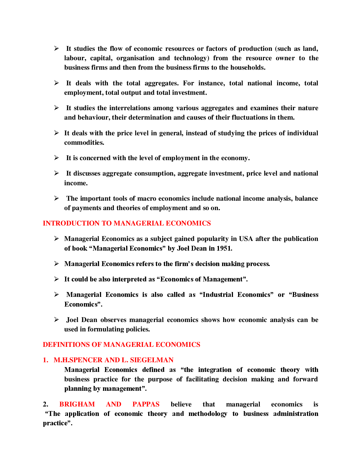 JNTU Study Material For Managerial Economics And Financial Analysis (Computer Science Engineering) - Page 3