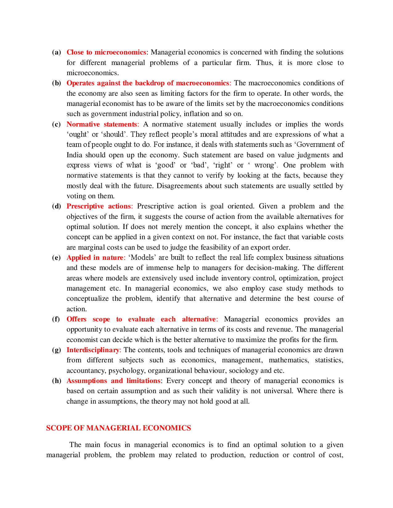 JNTU Study Material For Managerial Economics And Financial Analysis (Computer Science Engineering) - Page 5