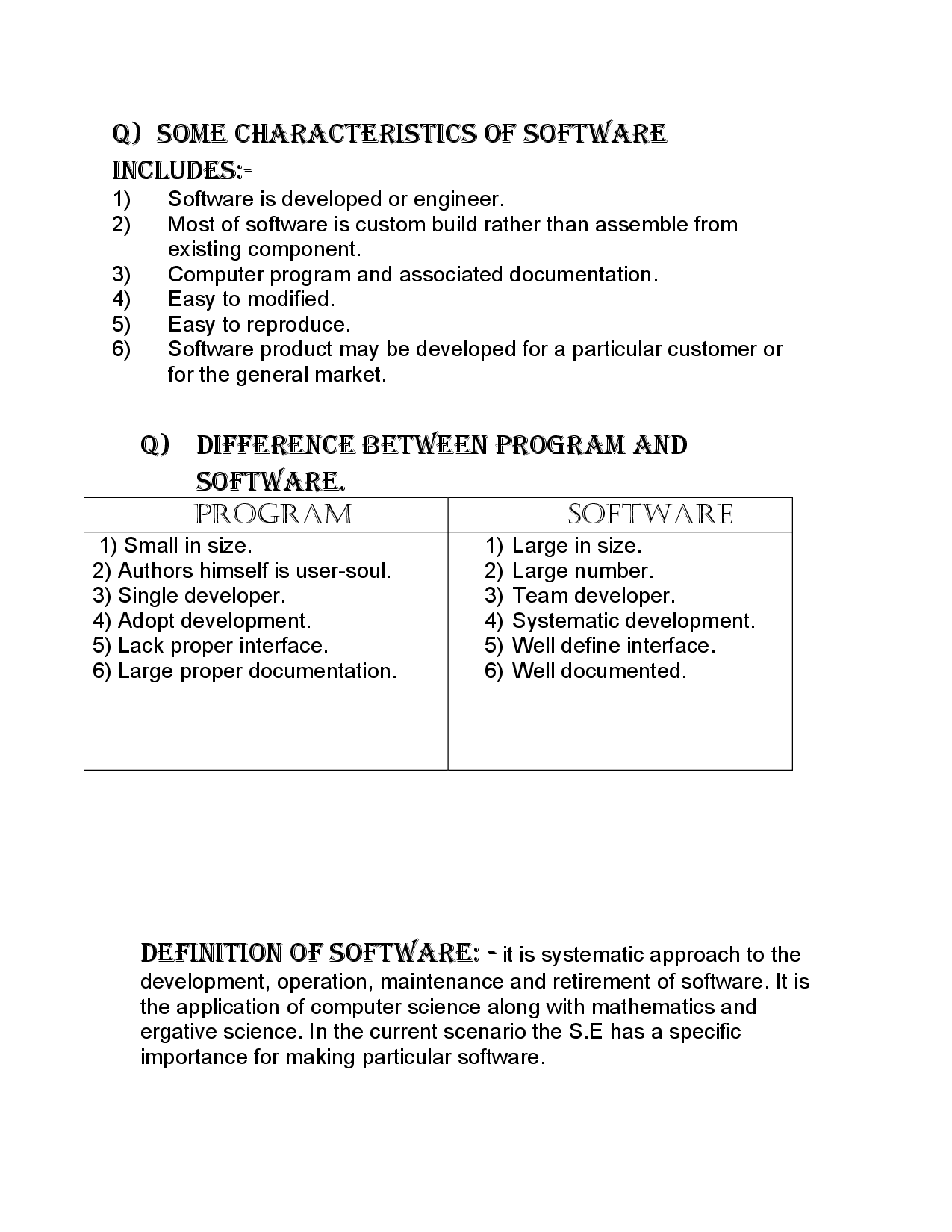 JNTU Study Material For Software Engineering (Computer Science Engineering) - Page 3