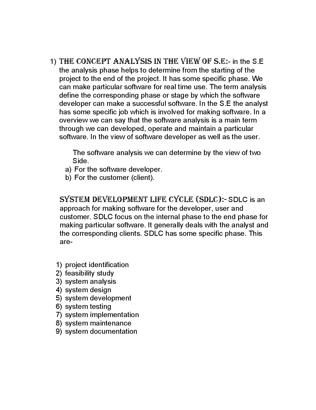 JNTU Study Material For Software Engineering (Computer Science Engineering) - Page 5