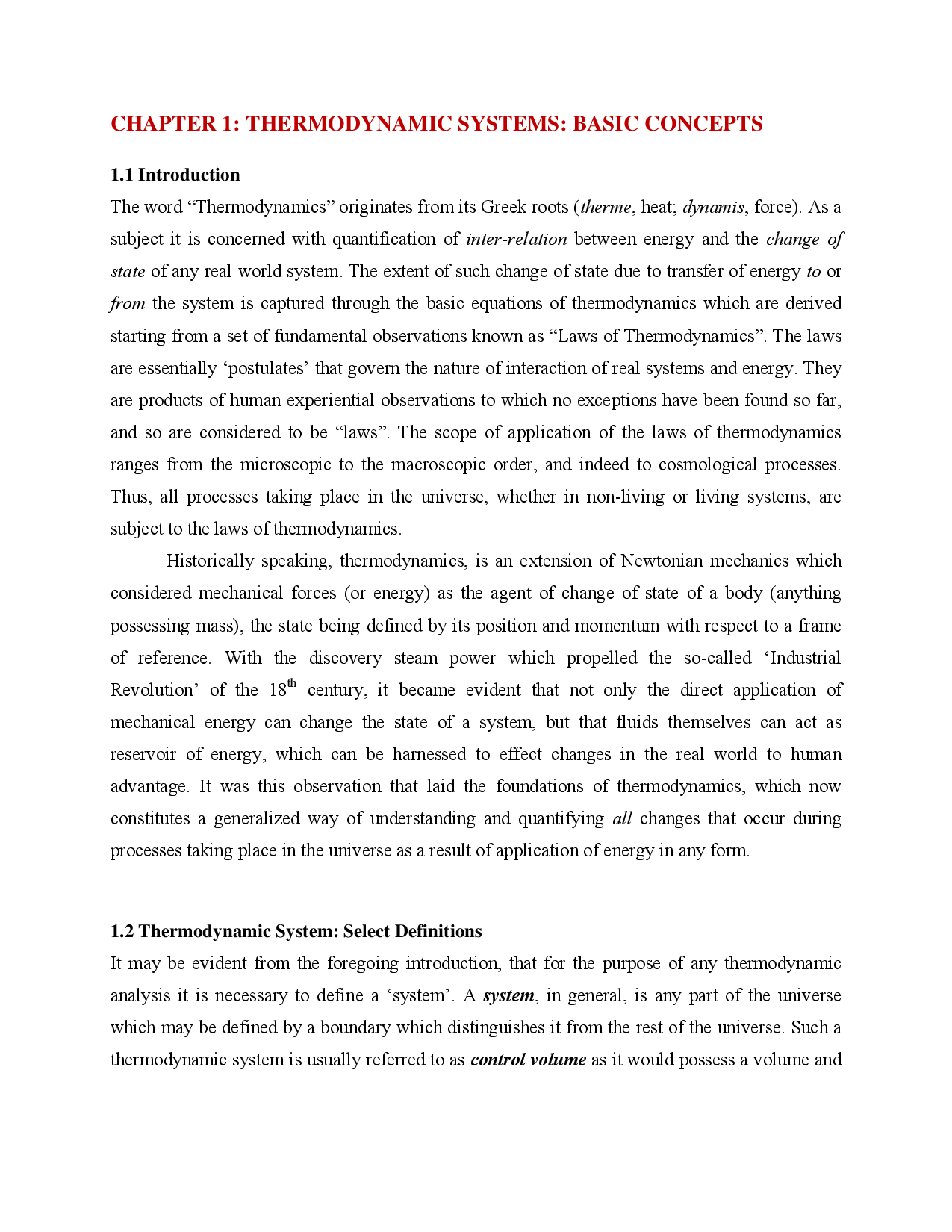 JNTU Study Material For Thermodynamics (Civil Engineering) - Page 2